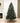 Juletræ kunstig PE/PVC "Limited Edition", Klasse A+, 180X124 cm m/farver og hvid LED