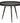 BOUNDS SIDETABLE L WOOD/METAL ANTIQUE GOLD 44xO58