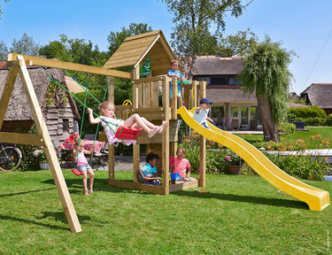 Jungle Gym - Legetårn Jungle Gym Cubby m/2-Swing Module 220 ekskl. rutschebane