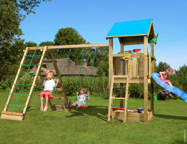 Jungle Gym - Legetårn Jungle Gym Castle 2.1 m/2-Climb Module 220 ekskl. rutschebane