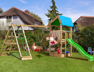 Jungle Gym - Legetårn Jungle Gym Home 2.1 w/2-Climb Module 220 ekskl. rutschebane