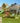 Jungle Gym - Legetårn Jungle Gym Cabin 2.1 w/2-Climb Module 220, grøn rutsjebane og 120 kg sand