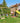 Jungle Gym - Legetårn Jungle Gym Cottage 2.1 m/2-Climb Modul 220 og gul rutschebane