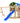 Jungle Gym - Legetårn Jungle Gym Fort 2.1 inkl. Swing Module og blå rutschebane