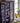 Hazem Skab i Sort Fyrretræ med Glaslåger – Creative Collection | 51x22x66 cm