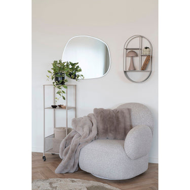 House Nordic - Torres Metalvogn, Sand, 35x35x106 cm - Bolig og Haven