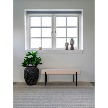 House Nordic - Swindon Bænk,100x36x42,5 cm - Bolig og Haven