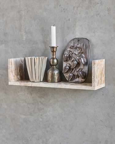 House Doctor - Hylde, Marr, Beige marmor, L50 cm
