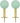 House Doctor Knage Ball Aqua
