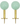 House Doctor Knage Ball Aqua