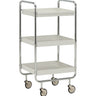 Trolley, HDRoll, Råhvid, Krom