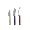 Osteknive, NVCheese Knives, Hvid, Blå, Rød