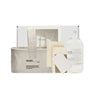 Gift box, basket + dish cloth, beige + sponge + all-round cleaning, 1000 ml
