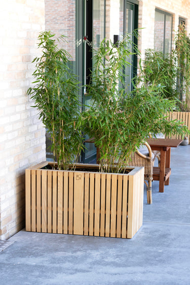 Squarely Copenhagen - GrowLARGE plantekasse 90x45 cm, Ask