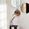 MOUD Home - FACET rundt spejl Ø50 cm - Bronze