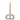 Bloomingville - Kanza Lysestage, Natur, Aluminium - L23 × H14 × B4 cm