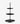 Nordal - ASSAM kagestand, L - sort