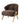 Bloomingville - Camino Loungestol, Brun, FSC® 100%, Gummitræ - L68 × H80 × B70 cm