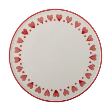 Bloomingville - Jolly Kagefad, Multifarvet, Stentøj - Ø20 × H10 cm