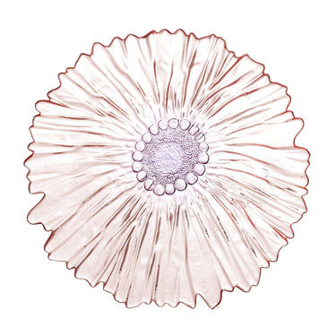 Bloomingville - Mariko Skål, Rosa, Glas - Ø31 × H8 cm