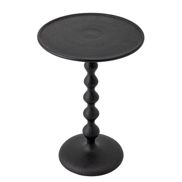 Bloomingville - Anka Sidebord, Sort, Aluminium - Ø38 × H56 cm