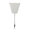 Bloomingville - Janese Væglampe, Hvid, Papir - L28 × H28 × B14 cm