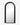 Nordal - FALCO spejl – antracit – B100 × D6 × H203 cm