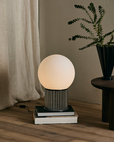 Nordal - HERMOD gulvlampe - krom finish