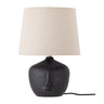 Bloomingville - Matheo Bordlampe, Sort, Terrakotta - Ø30,5 × H43 cm
