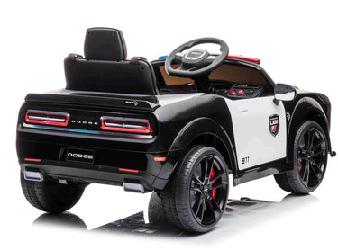 Dodge challenger SRT, politibil, m. gummihjul, 2x25W, 10,8V 7,5ah litium