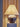 Bloomingville - Carolla Bordlampe, Brun, Stentøj - Ø38 × H49 cm