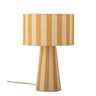 Bloomingville - Emmie Bordlampe, Gul, Hør - Ø20 × H30 cm