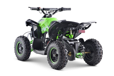 EL Mini ATV Renegade 1000W - Elektrisk Mini ATV med Fartbegrænser og LED Lys (Grøn)
