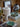 Bloomingville - Emmie Bordlampe, Hvid, polyester - Ø20 × H30 cm