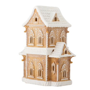 Bloomingville - Kevin Deko m/lys, Brun, Polyresin - L21 × H37 × B27 cm