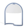 Bloomingville - Favour Bordlampe, Blå, Akryl - Ø24,5 × H29,5 cm