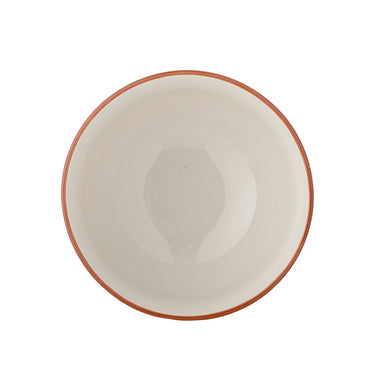 Bloomingville - Karine Skål, Blå, Stentøj - Ø13,5 × H7,5 cm, sæt med 4