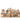 Bloomingville - Norwich Deko m/lys, Natur, Krydsfiner - L45 × H12,5 × B21 cm