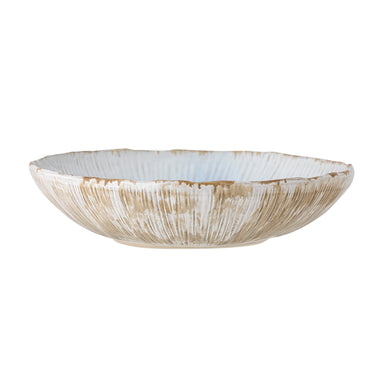 Bloomingville - Mati Skål, Grøn, Stentøj - Ø29 × H6 cm