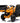 JCB - El Traktor, med frontskovl – 12V Lithium-Ion, fjernbetjening & horn