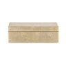 Bloomingville - Nenon Æske m/låg, Guld, FSC® 100%, MDF - L15,5 × H5 × B11 cm