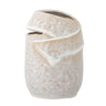 Bloomingville - Abeera Vase, Natur, Stentøj - Ø14,5 × H20 cm