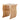 Bloomingville - Bark Taburet, Natur, Gummitræ - L38 × H45,5 × B38 cm