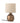 Bloomingville - Agni Bordlampe, bronze, Stentøj - Ø15 × H25,5 cm