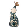Bloomingville - Layhan Deko, Blå, Stentøj - L12 × H31 × B8 cm