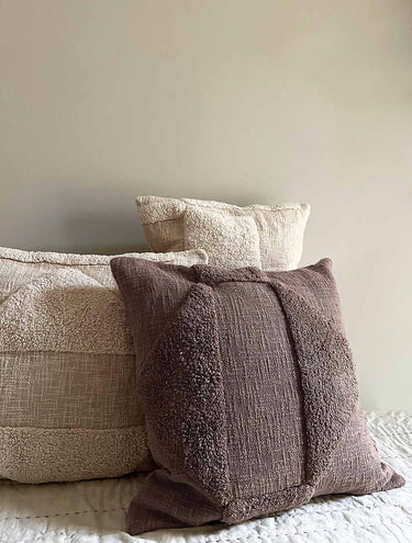 MOUD Home - KALA brun pudebetræk - 50×50 cm