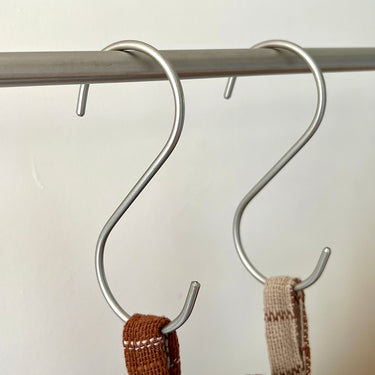 MOUD Home - S-KROG børstet stål - 8,5 cm