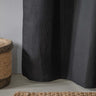 MOUD Home - WAFFLE Badeforhæng i sort - 180×200 cm