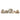 Bloomingville - Liabella Lysestage, Natur, Marmor - L25 × H10 × B4/L15 × H7 × B4 cm, sæt med 2