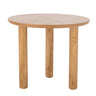 Bloomingville - Noma Sofabord, Natur, Gummitræ - Ø60 × H50 cm